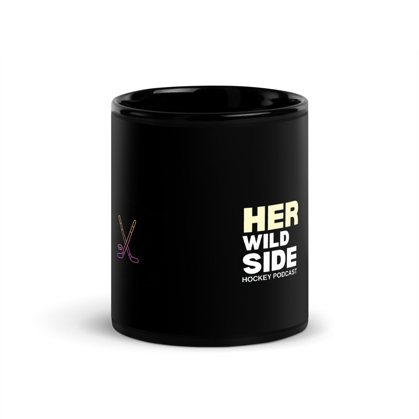 Her Wild Side Black Mug