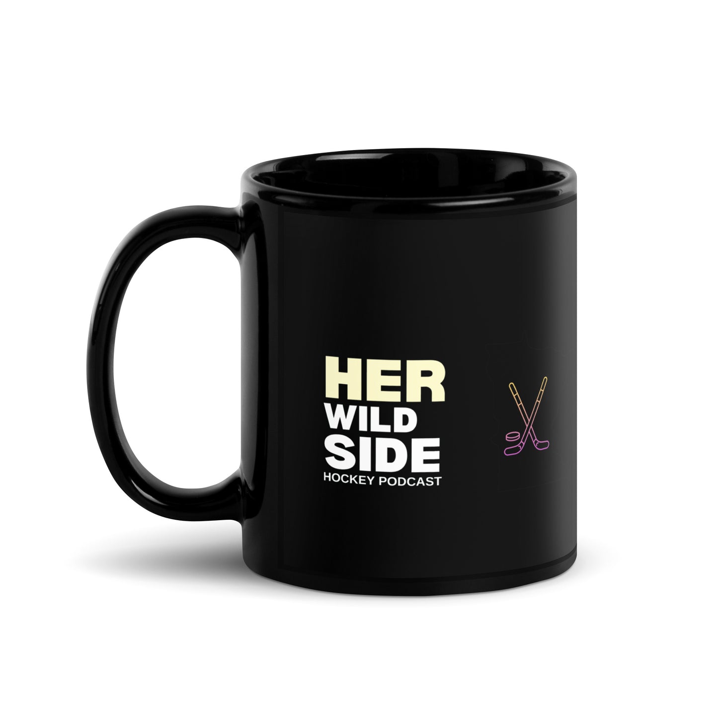 Her Wild Side Black Mug