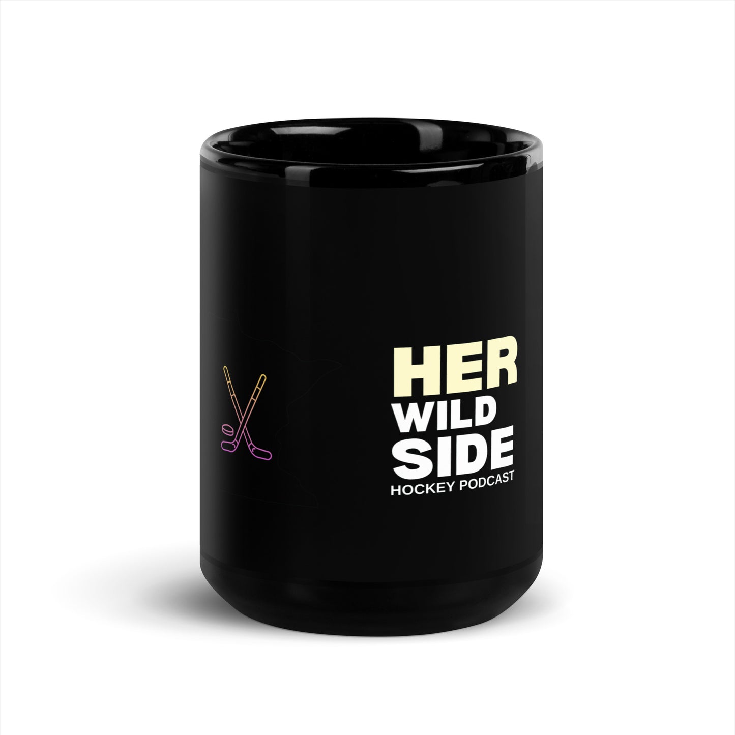Her Wild Side Black Mug