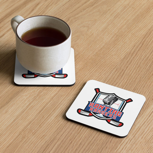 Ranting Rangers Cork Coaster