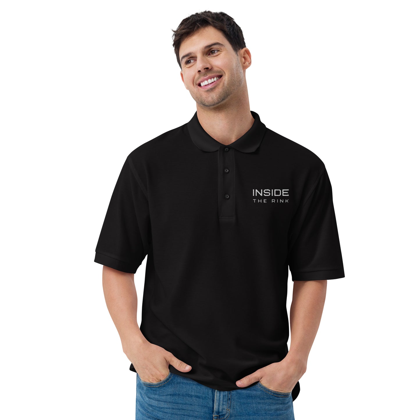 Inside The Rink Men's Premium Polo