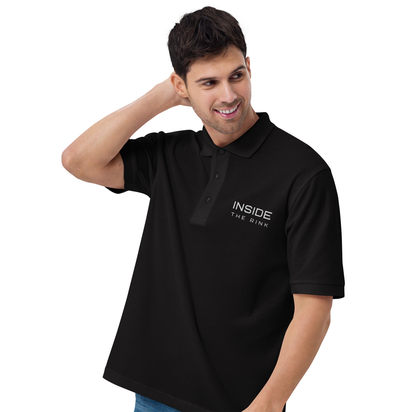 Inside The Rink Men's Premium Polo