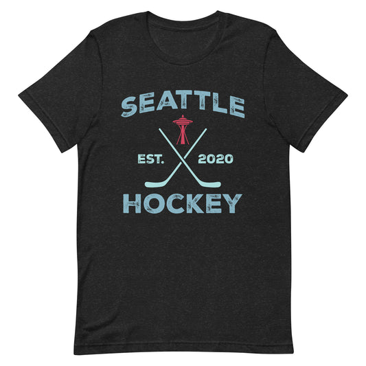 Seattle Hockey Black T-Shirt