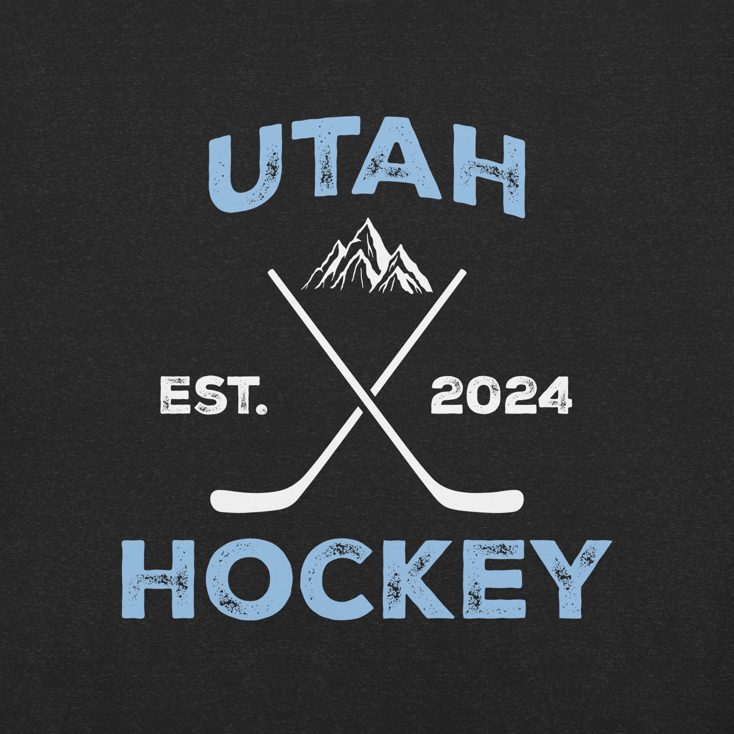 Utah Hockey Black T-Shirt