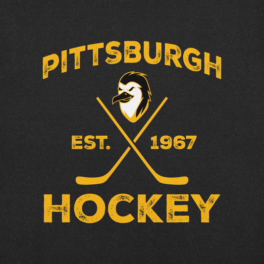 Pittsburgh Hockey Black T-Shirt