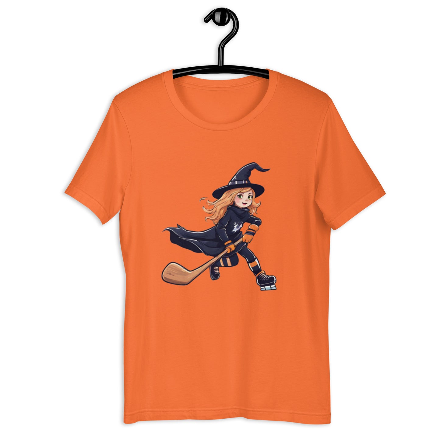 Halloween Witch Hockey T-Shirt