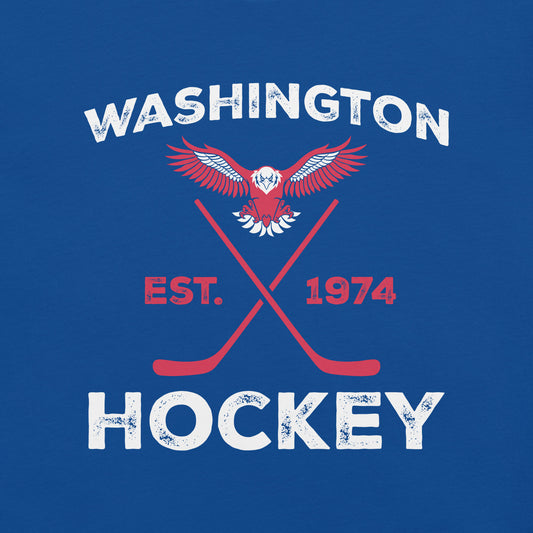 Washington Hockey Blue T-Shirt
