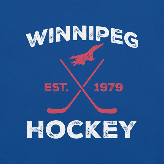 Winnipeg Hockey Blue T-Shirt