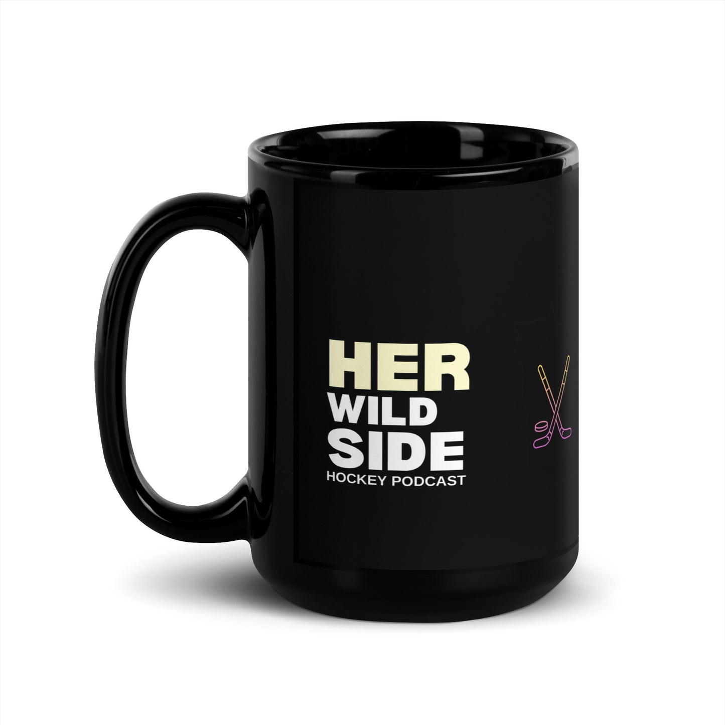 Her Wild Side Black Mug