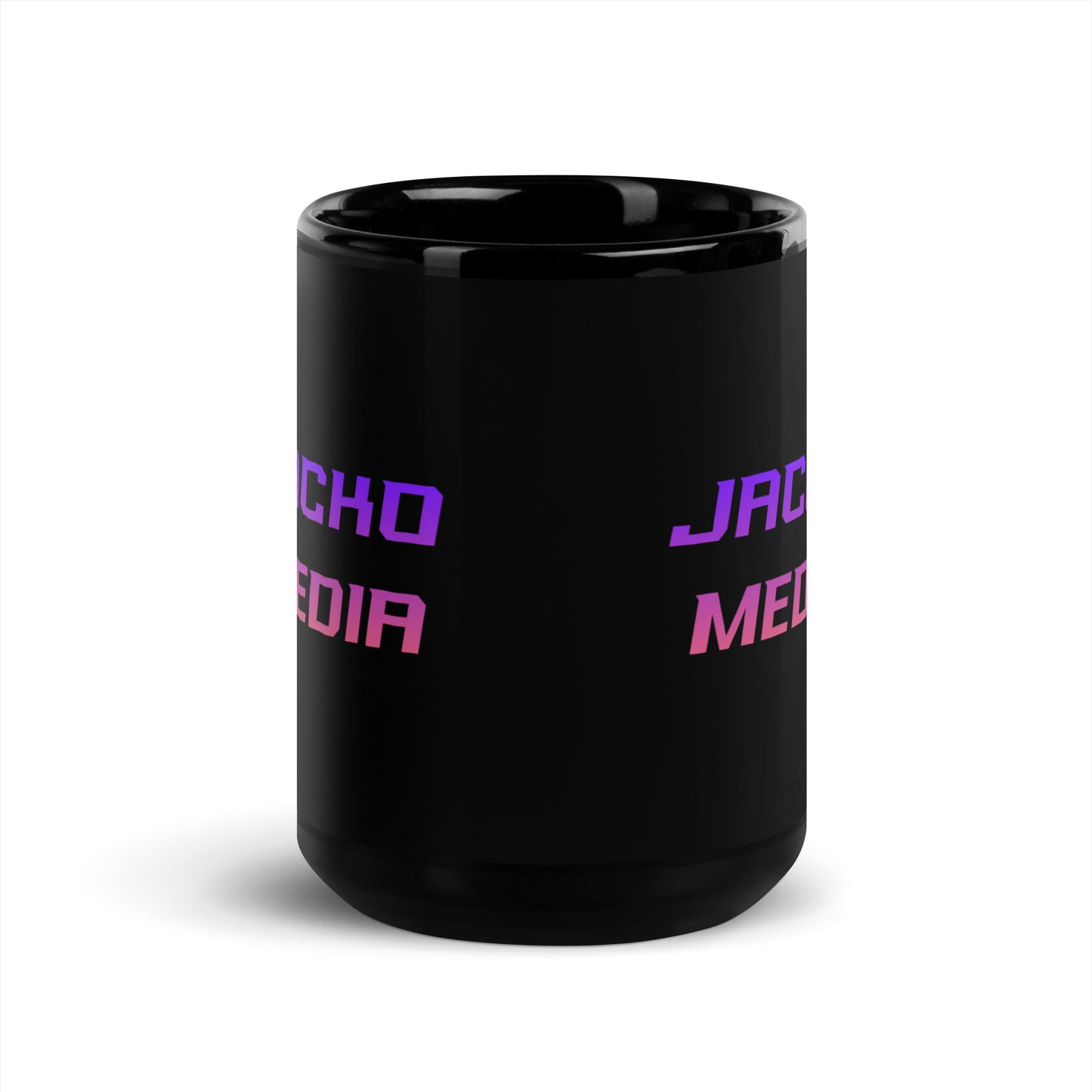 Jacko Media Black Glossy Mug