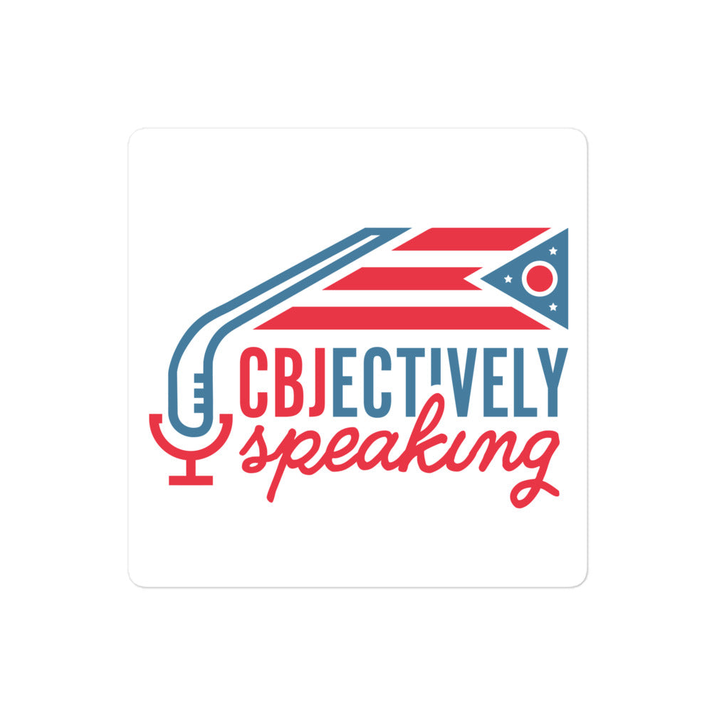 CBJectively Speaking Stickers