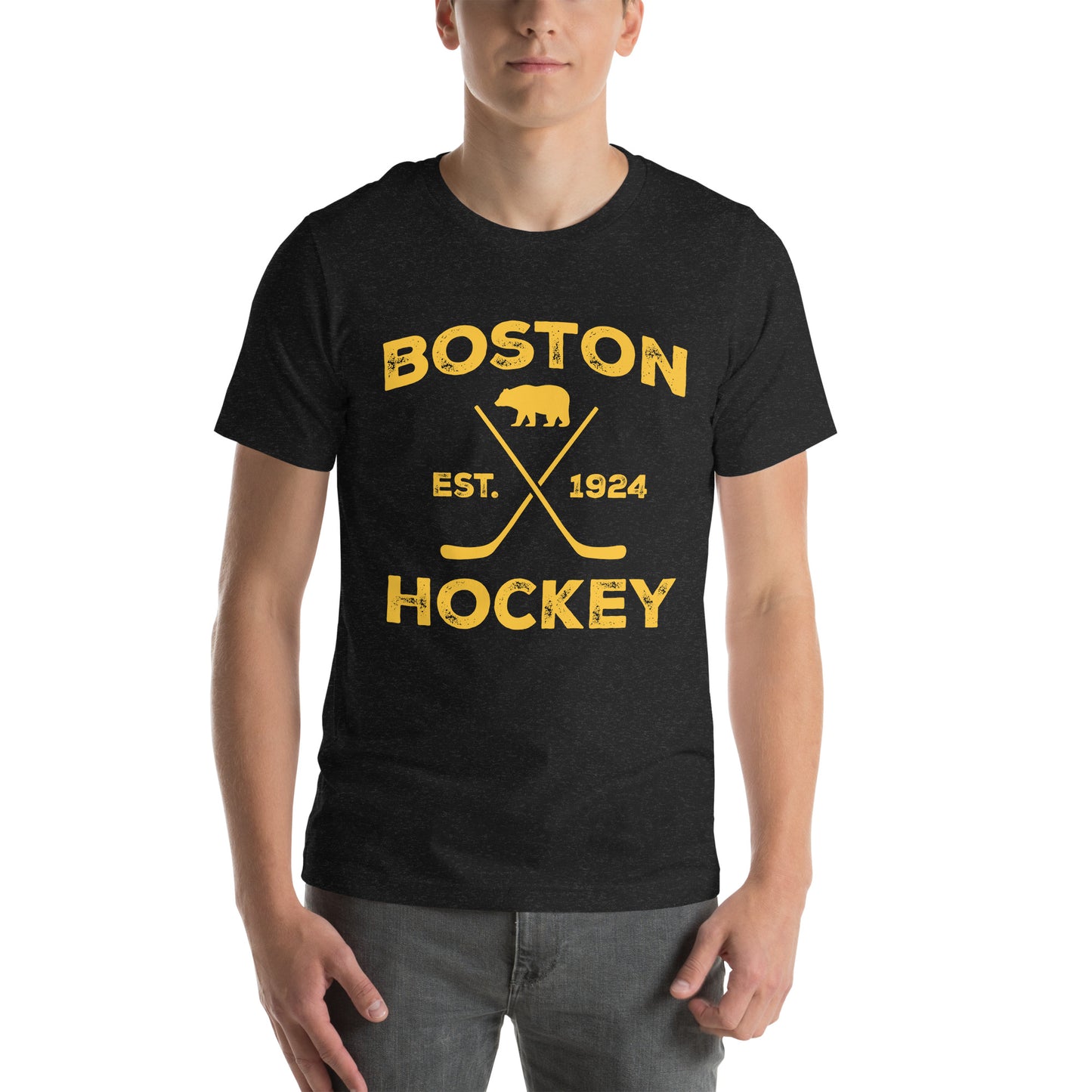 Boston Hockey Black T-Shirt