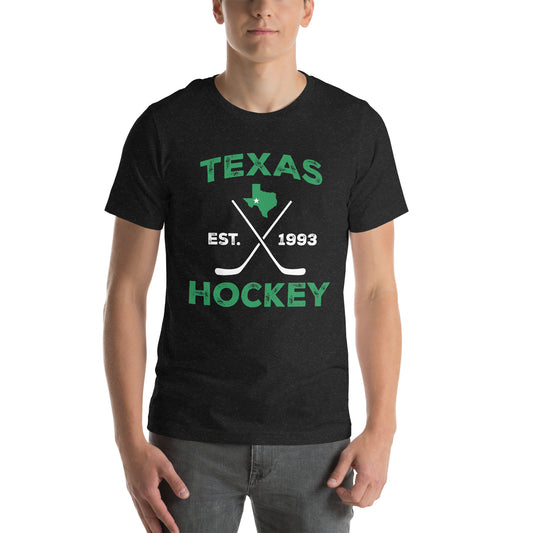 Texas Hockey Black T-Shirt