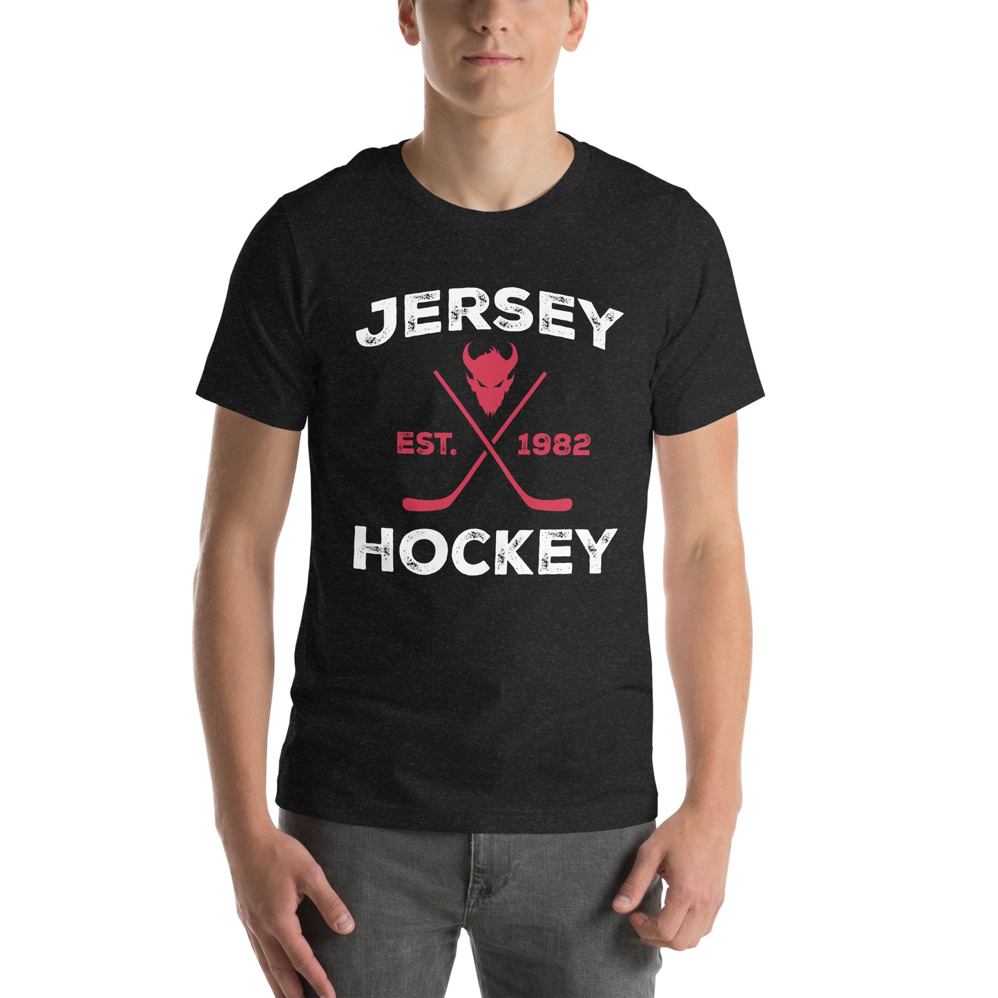 Jersey Hockey Black T-Shirt