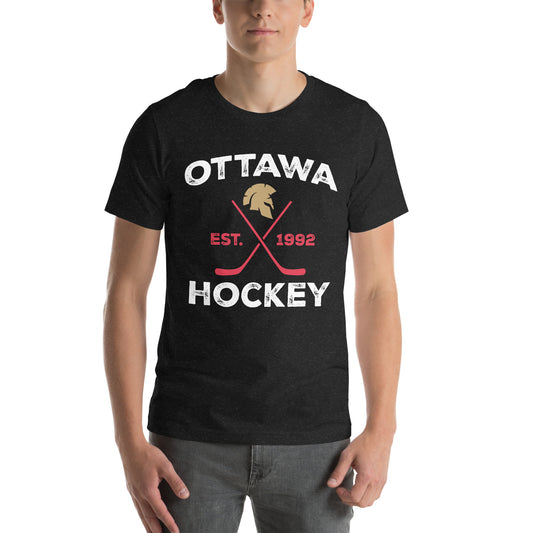 Ottawa Hockey Black T-Shirt