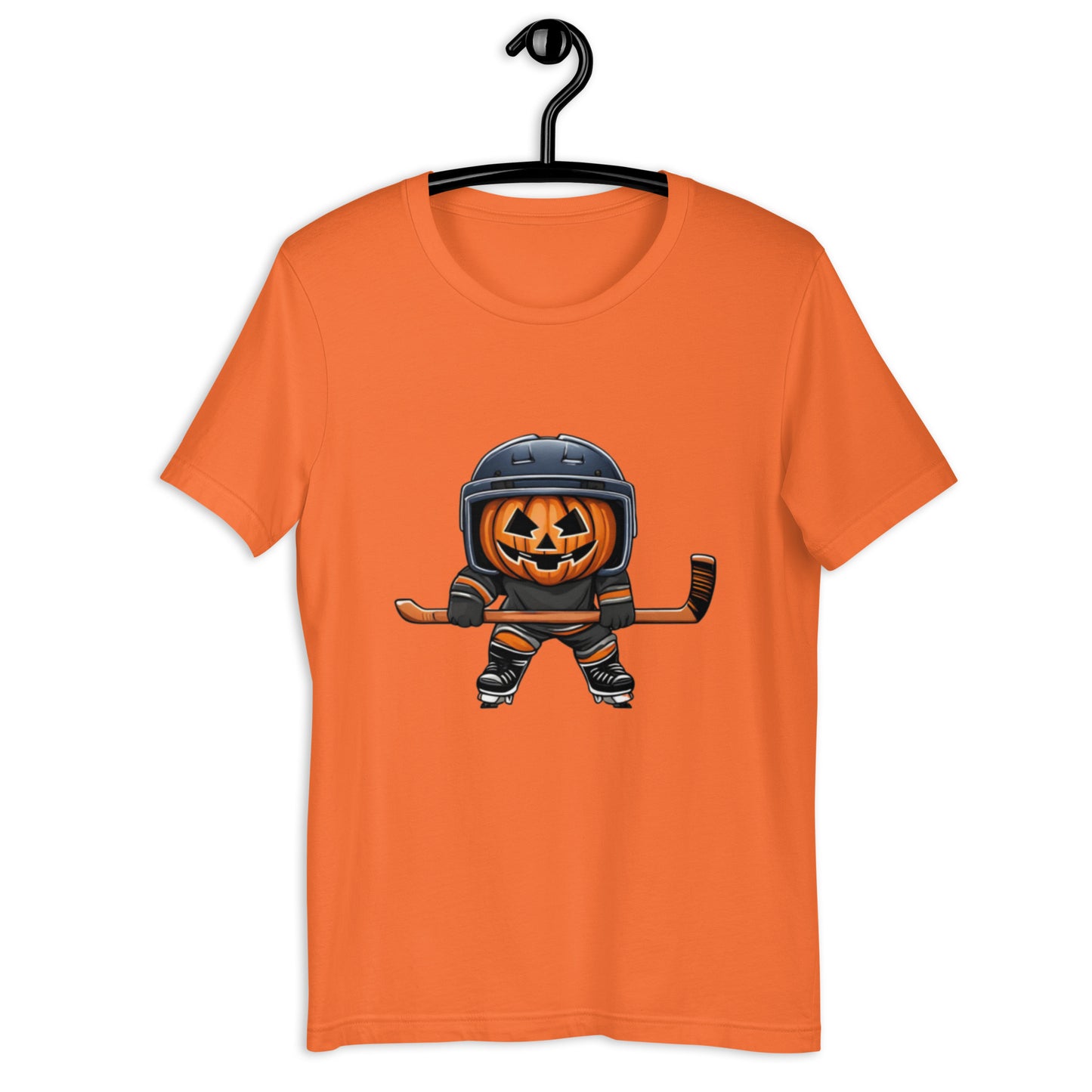 Jack O Lantern Hockey T-Shirt