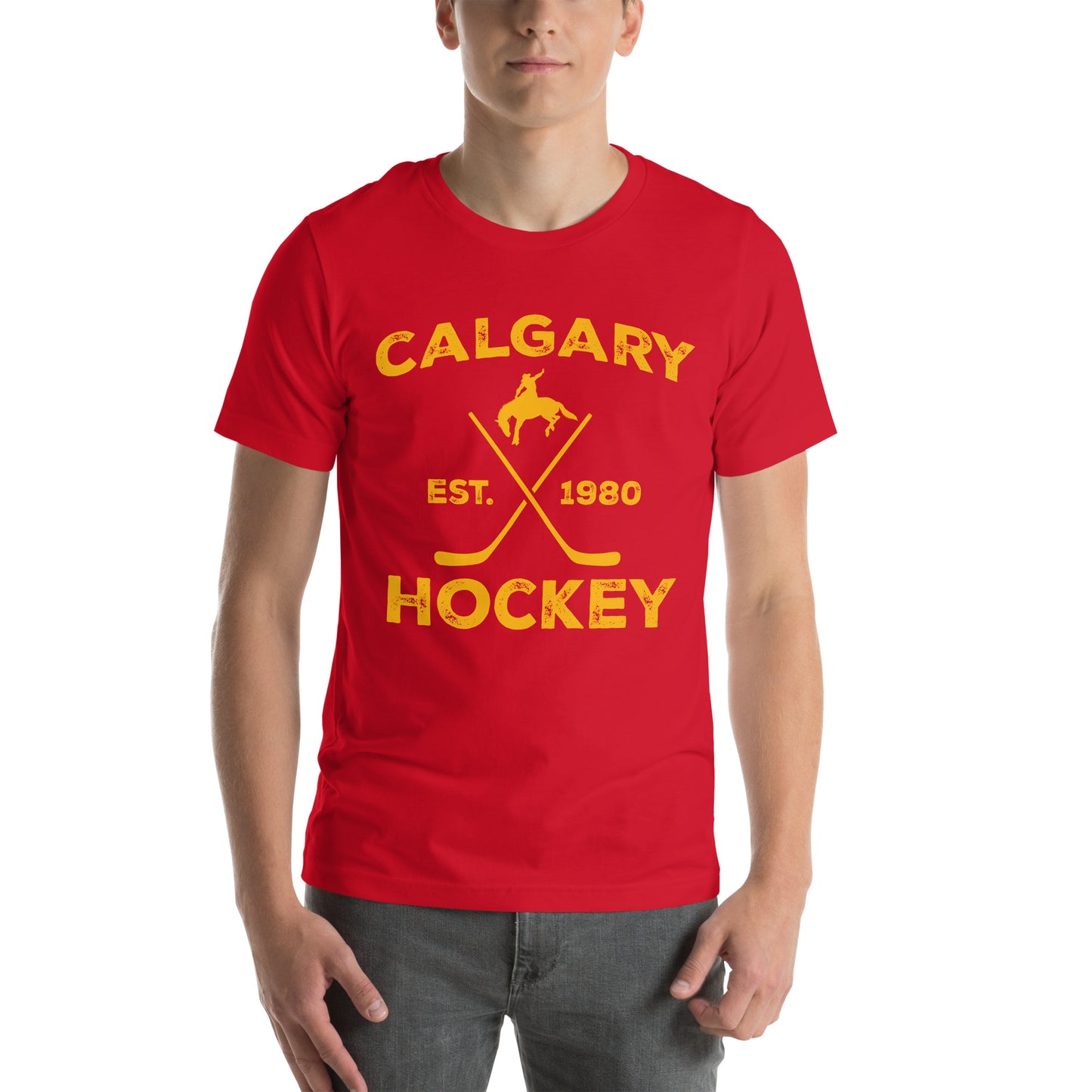 Calgary Hockey (Dark) T-Shirt