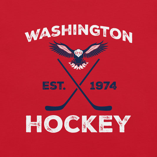 Washington Hockey (Red) t-shirt