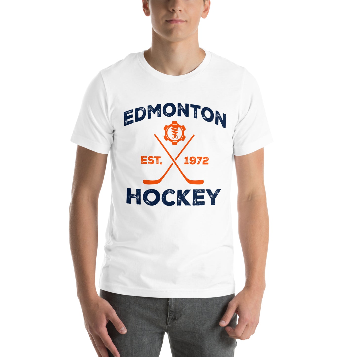 Edmonton Hockey (Drill) T-Shirt