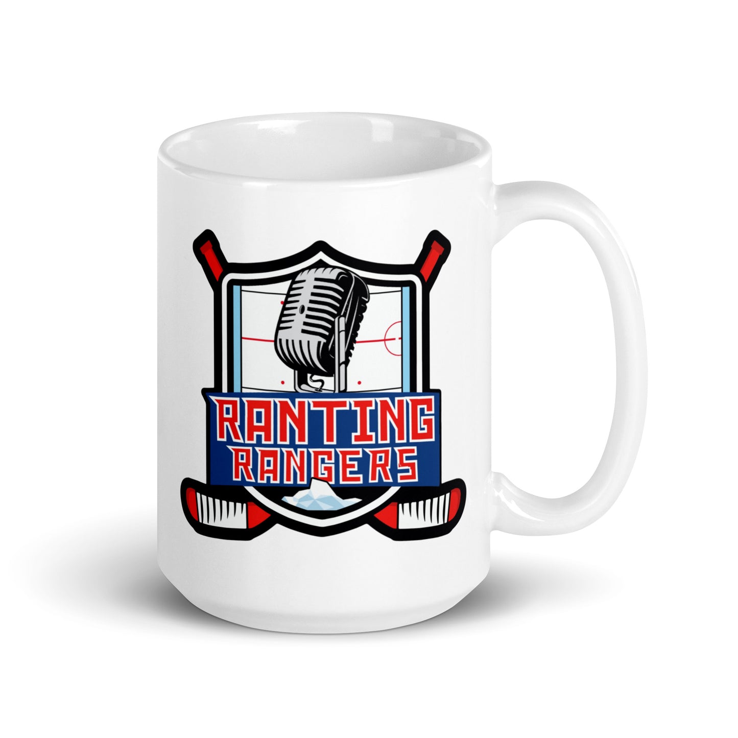 Ranting Rangers White glossy mug